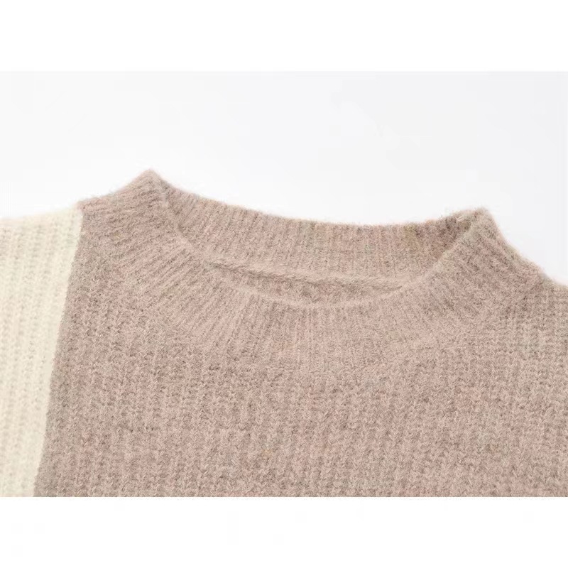 Nuevo diseñador personalizado OEM Otoño Invierno pantalón corto informal tejido jersey Tops suéter para damas