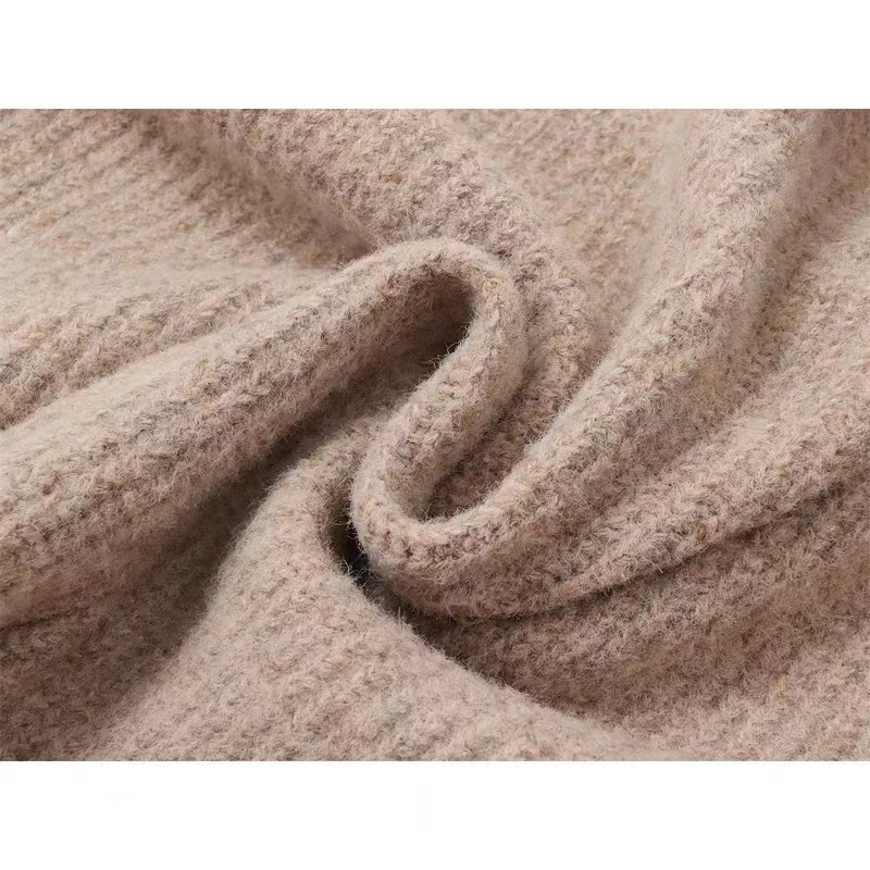 Nuevo diseñador personalizado OEM Otoño Invierno pantalón corto informal tejido jersey Tops suéter para damas