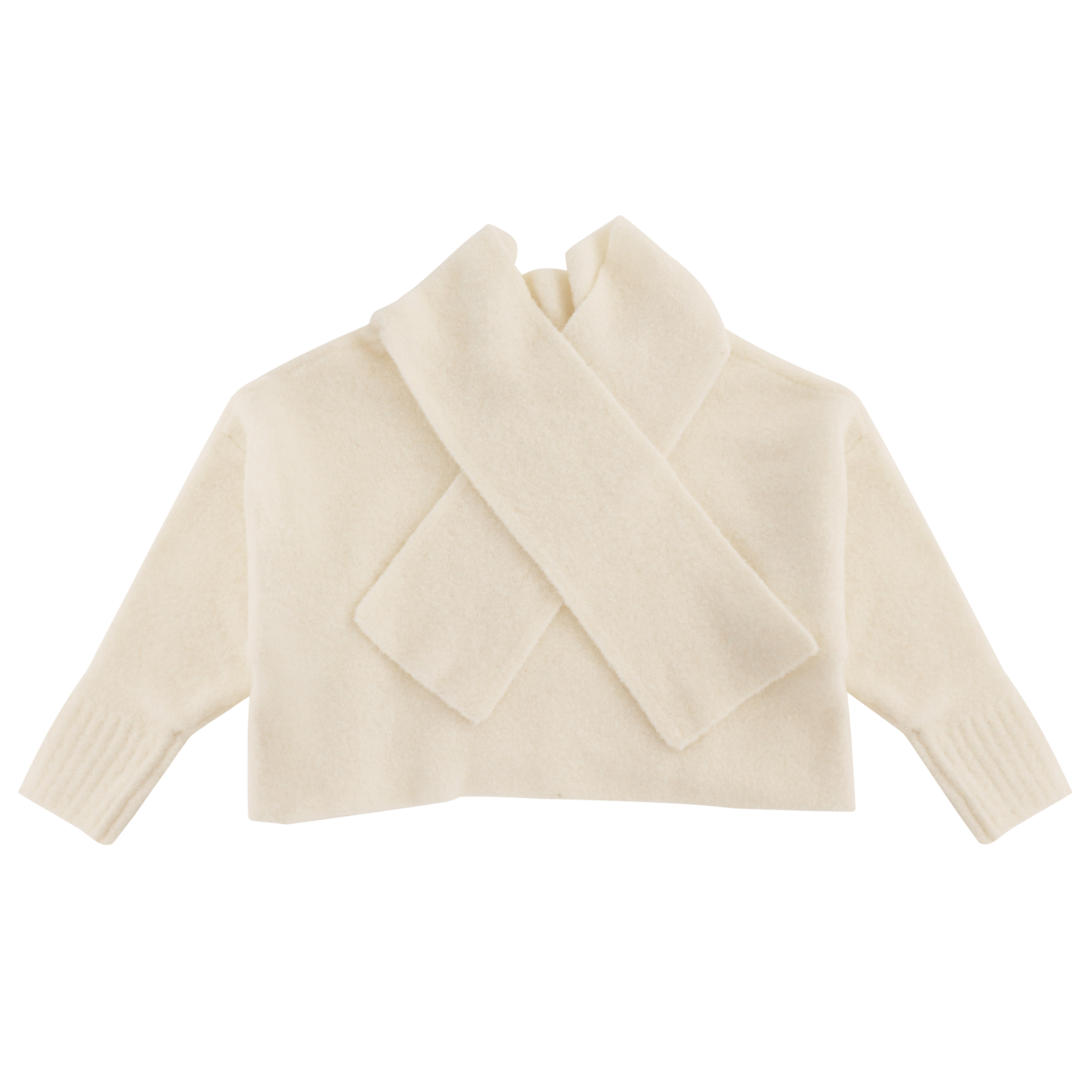 Suéter de punto superior de cuello alto de manga larga beige personalizado de fábrica OEM de Otoño Invierno para mujer