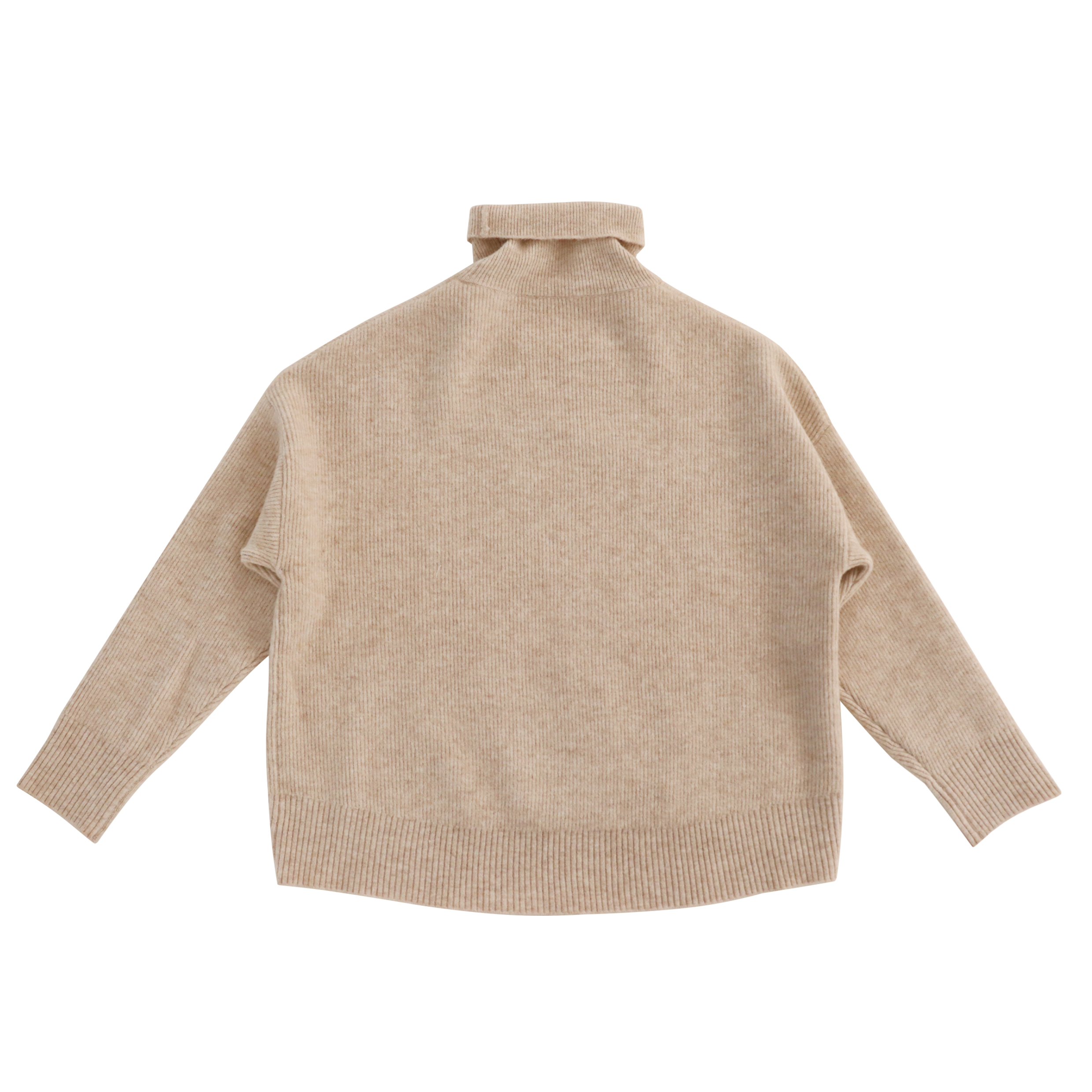 Otoño Invierno OEM Fábrica Personalizada 100% Lana Manga Larga Mujer Jersey Punto Top Suéter