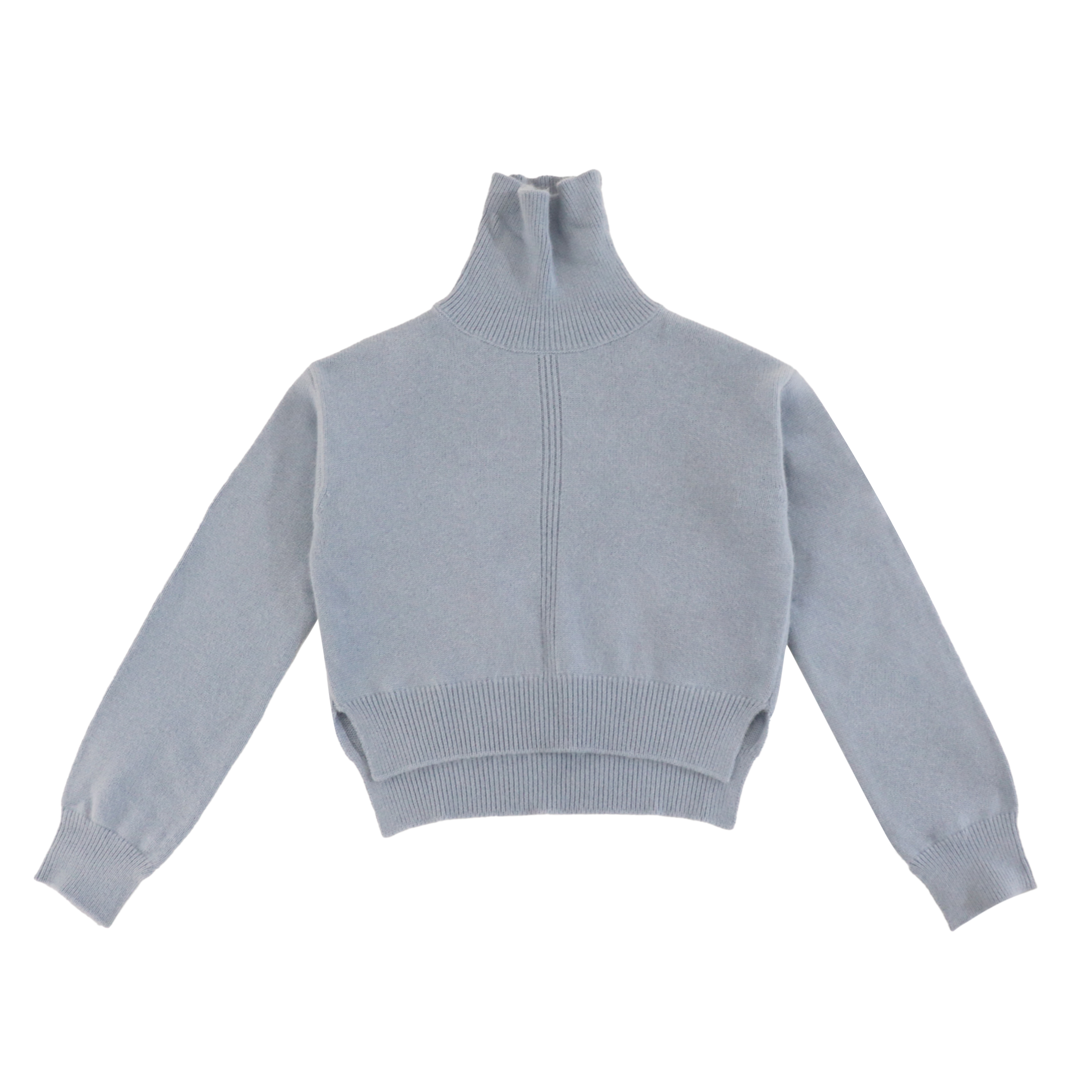 Suéter corto de punto de manga larga de lana personalizada de fábrica OEM de otoño invierno para mujer