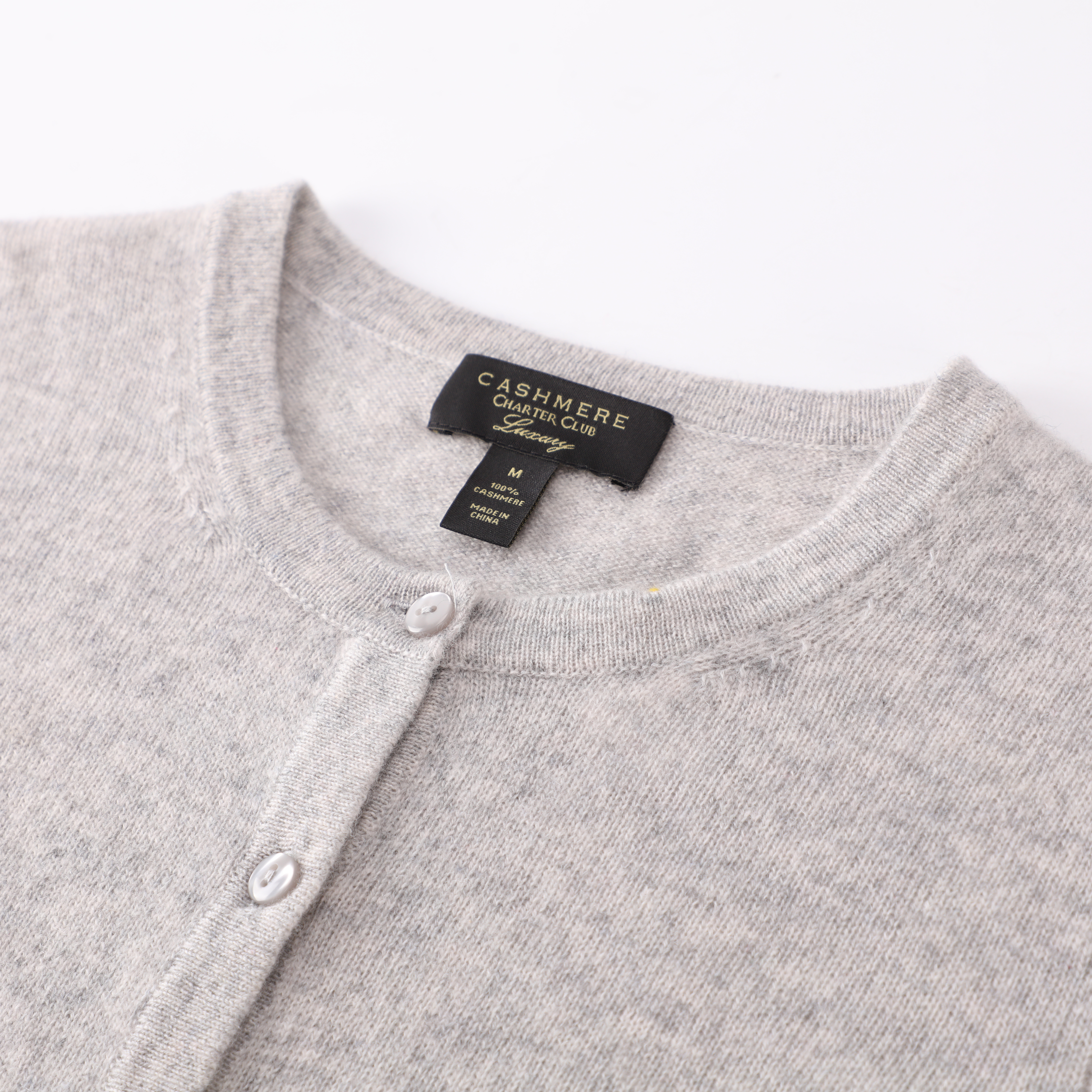 Rebeca de punto superior de las mujeres de las lanas de la manga larga gris de encargo del OEM del otoño de la primavera