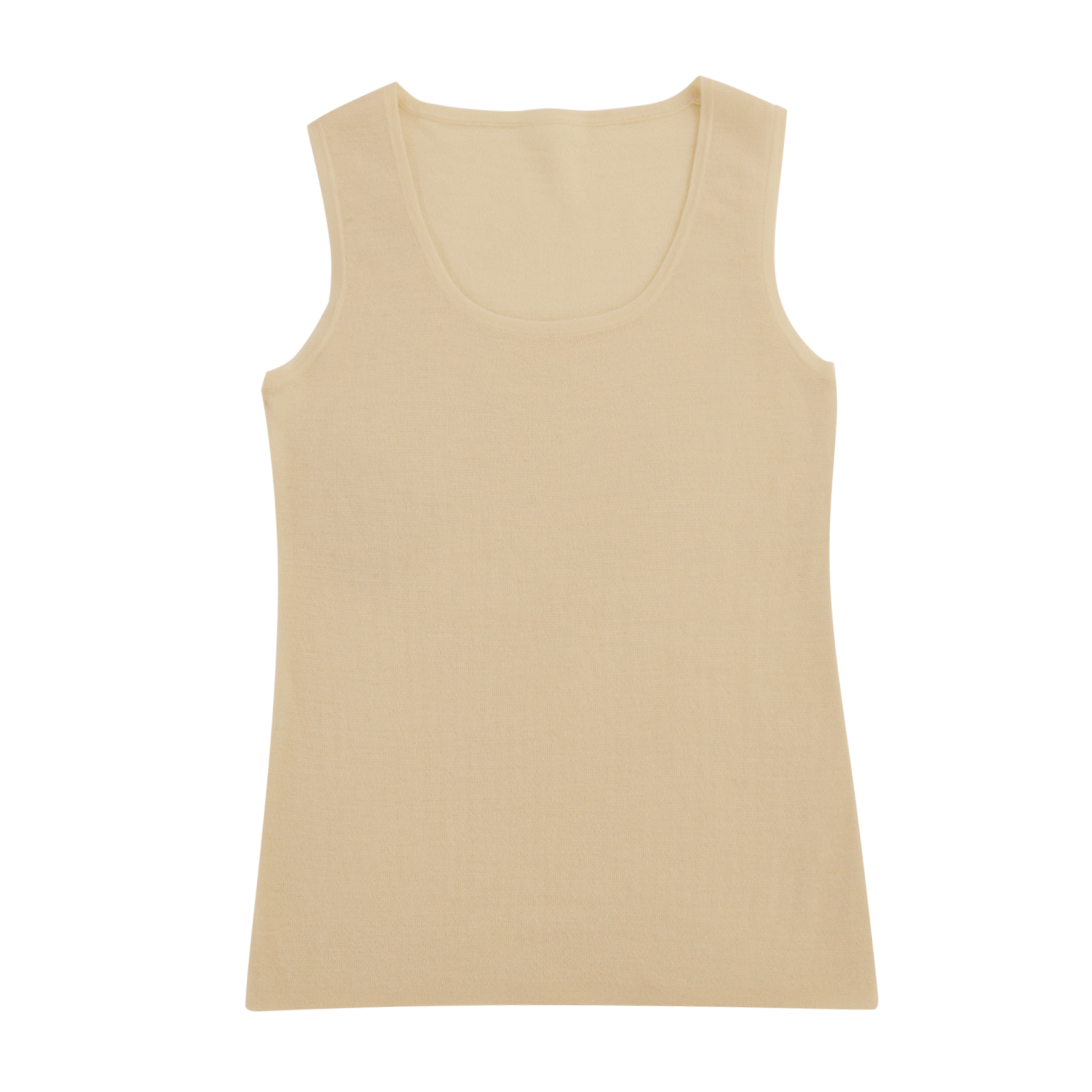 Chaleco de suéter sin mangas de punto blanco con cuello redondo para mujer personalizado de fábrica OEM 