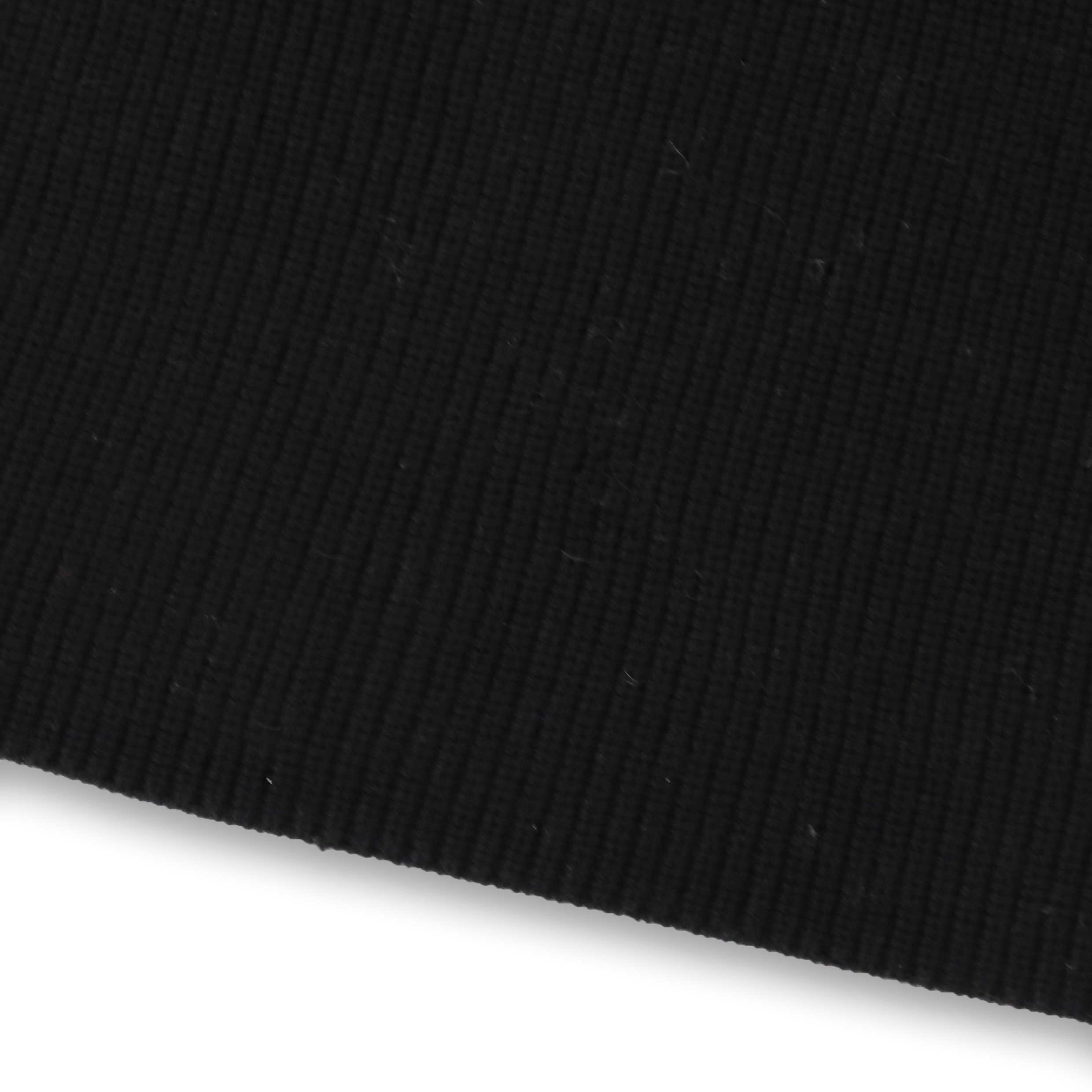 Suéter largo 100% del punto del jersey de las mujeres del negro del cuello alto de la manga del algodón de la aduana de la fábrica del OEM del invierno