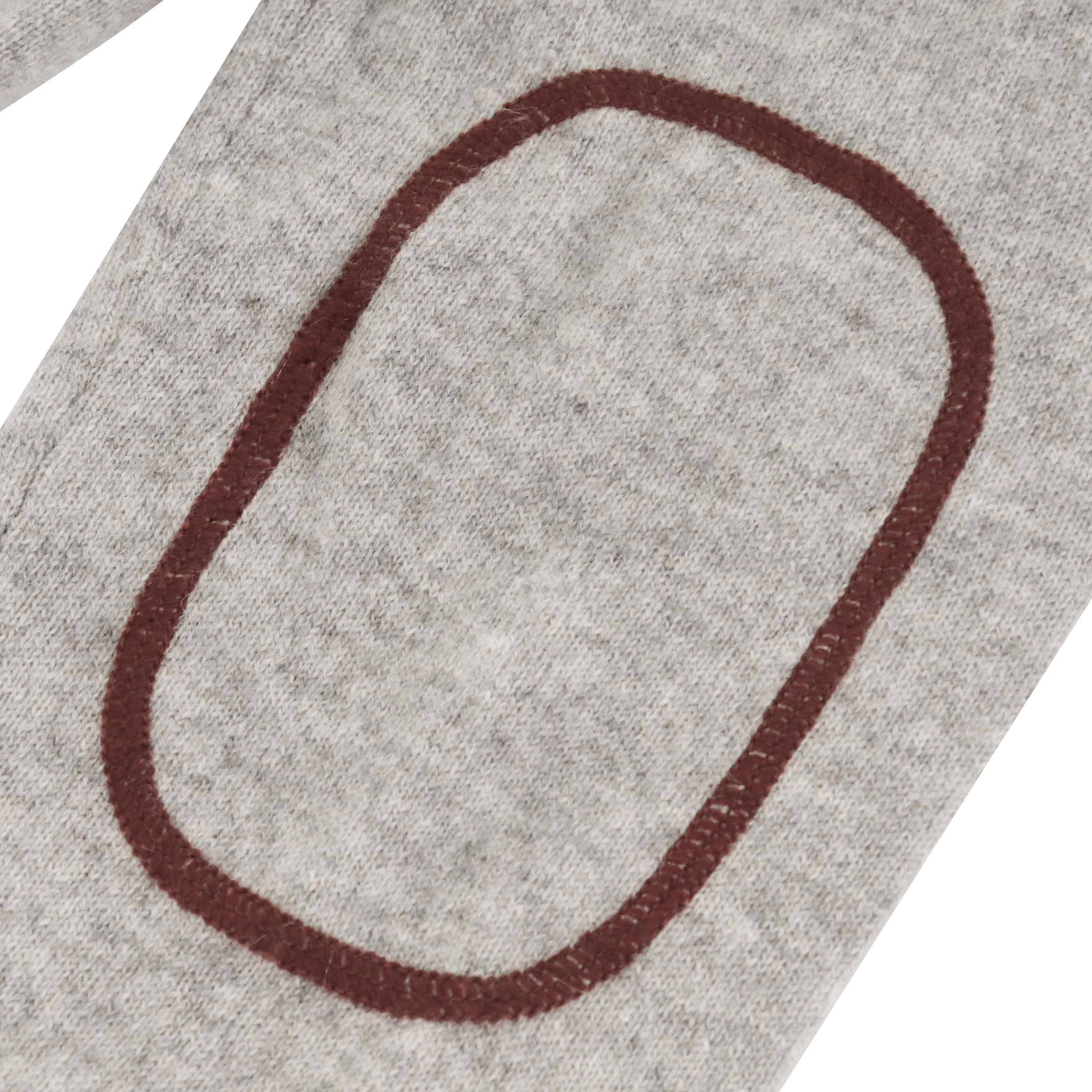 Suéter de punto gris de manga larga personalizado de fábrica OEM de otoño invierno para mujer