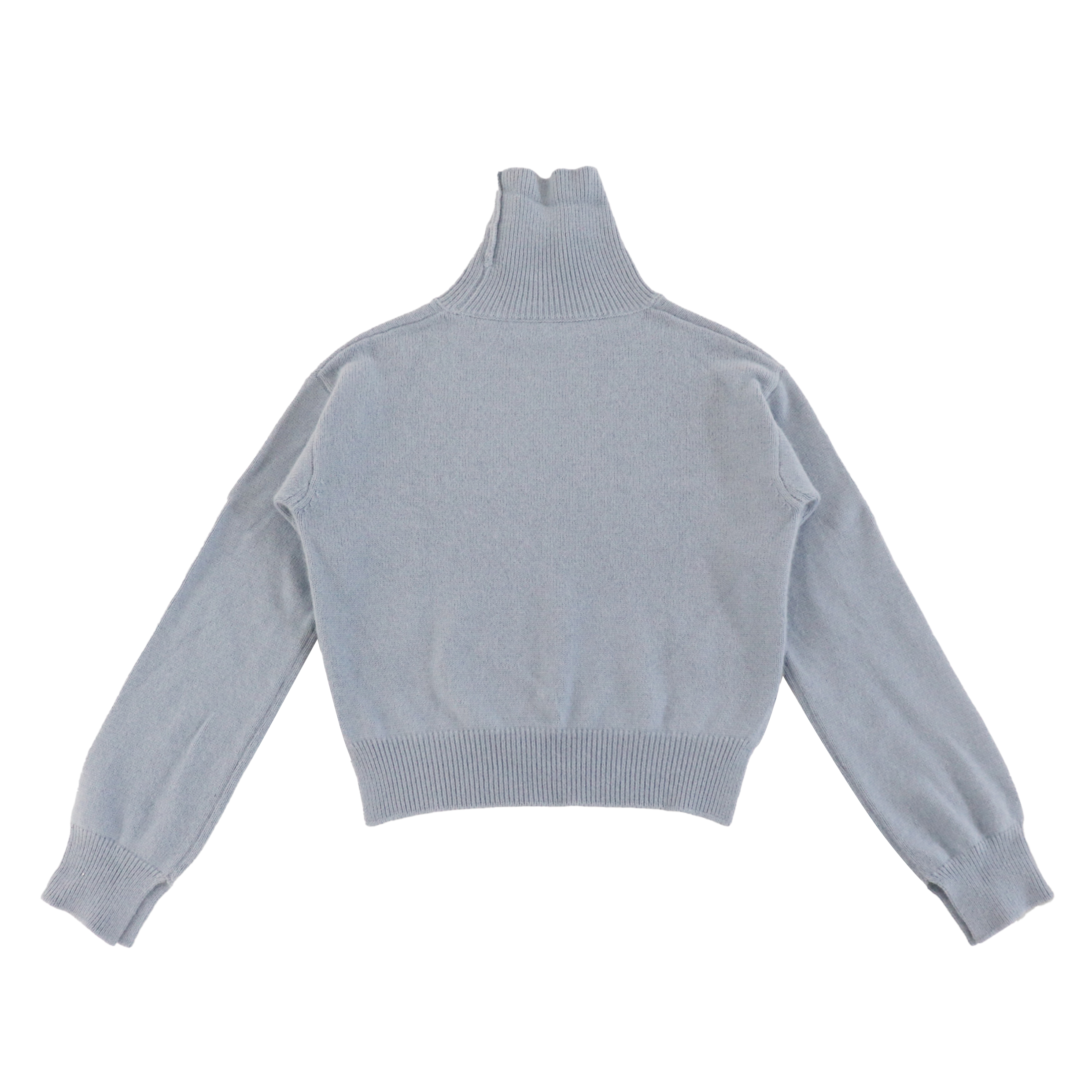 Suéter corto de punto de manga larga de lana personalizada de fábrica OEM de otoño invierno para mujer