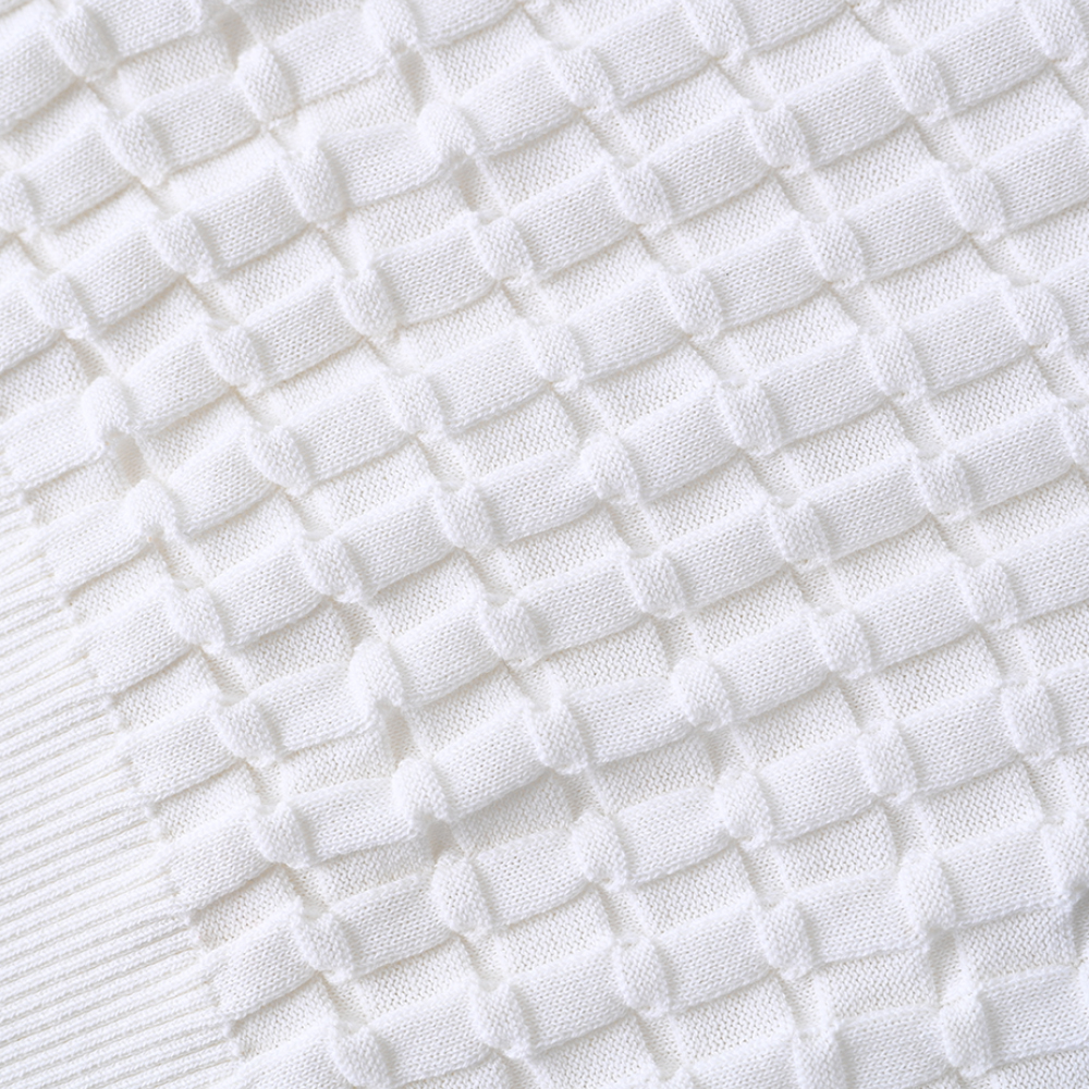 Suéter de punto sin mangas del chaleco del top del jersey de las mujeres de encargo de la moda de la caída de la primavera del OEM