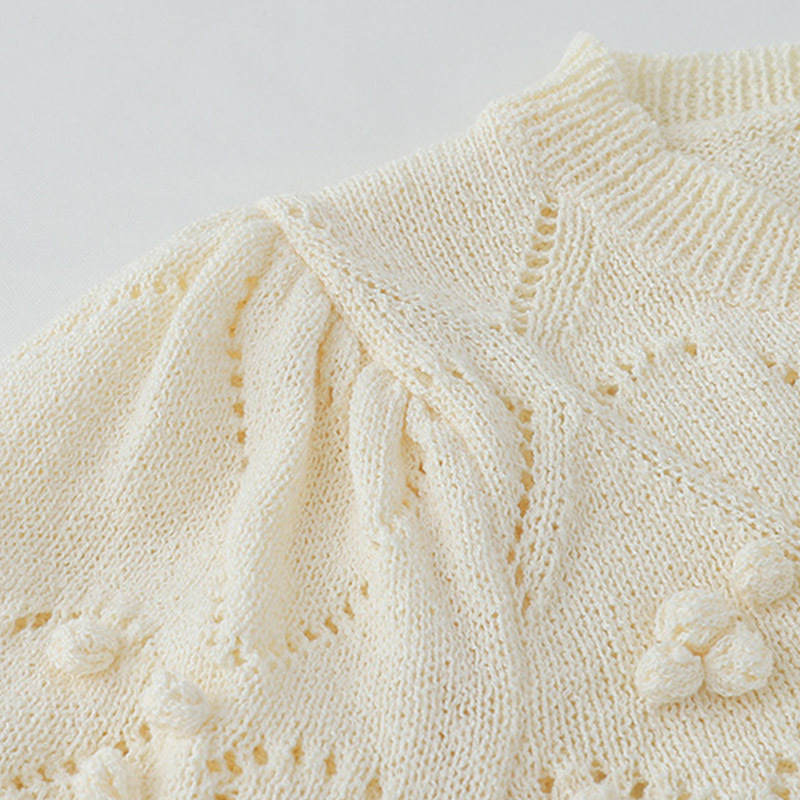 OEM fábrica personalizado verano diseñador señoras prendas de punto ahuecadas manga corta mujeres camisa tejida Tops suéter 