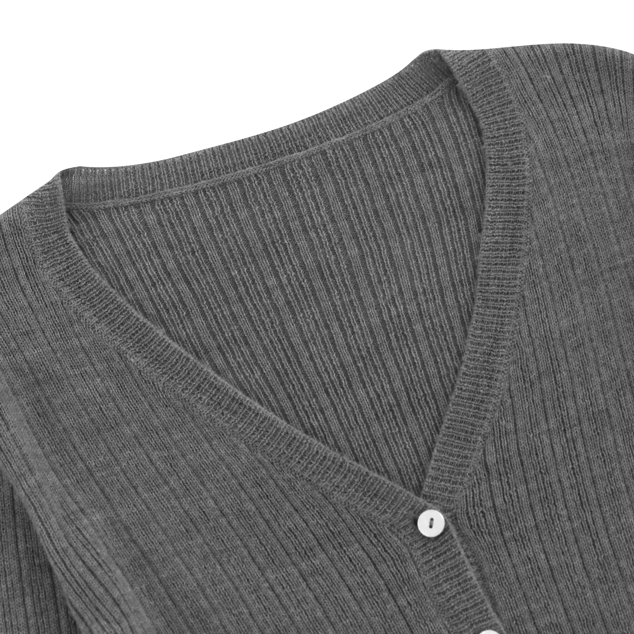 Chaqueta de punto de suéter de punto para mujer de lana 100% de manga larga sólida de invierno personalizado OEM