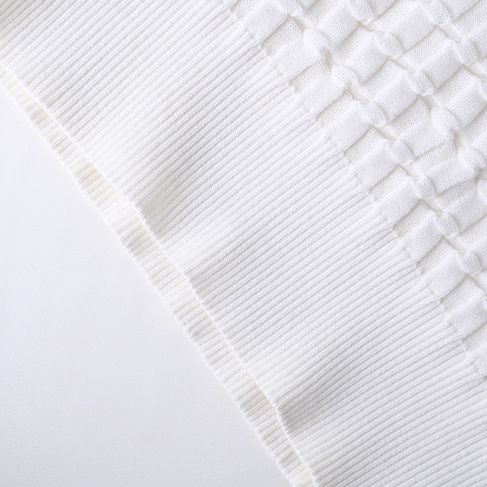 Suéter de punto sin mangas del chaleco del top del jersey de las mujeres de encargo de la moda de la caída de la primavera del OEM