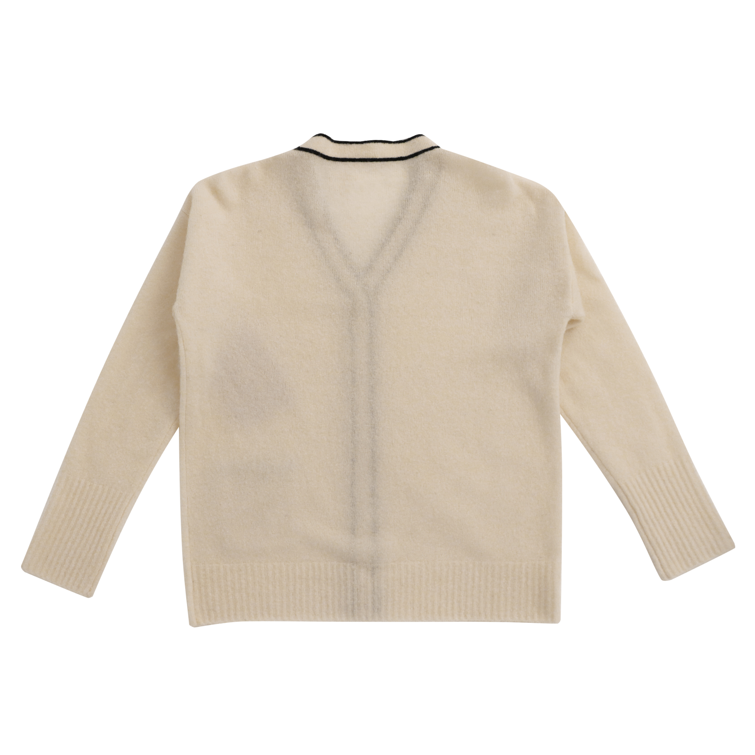 Las mujeres 100% de encargo de alta calidad de las lanas de la manga larga del color sólido del invierno hacen punto la rebeca del suéter