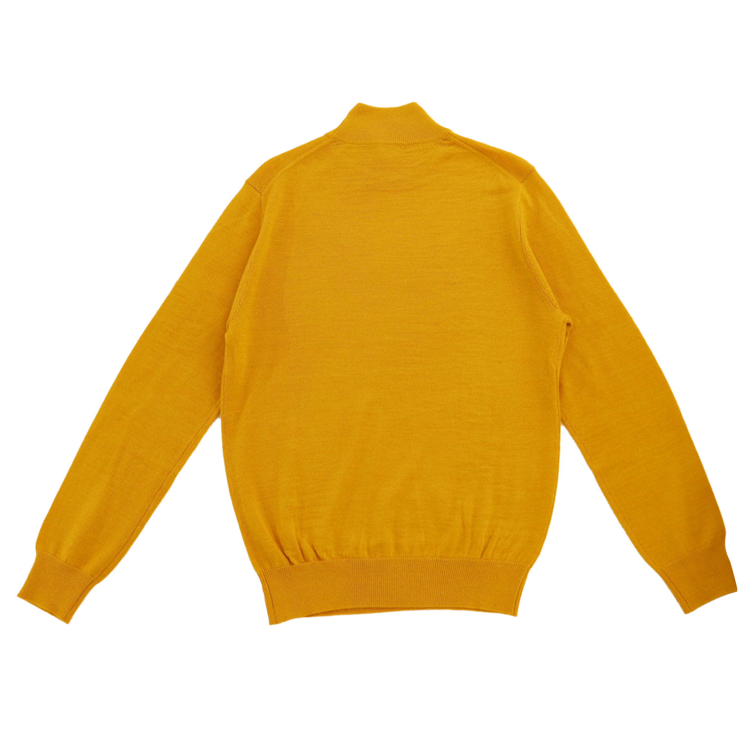 Otoño Invierno OEM fabricante personalizado manga larga 100% lana amarillo mujer jersey tejido suéter