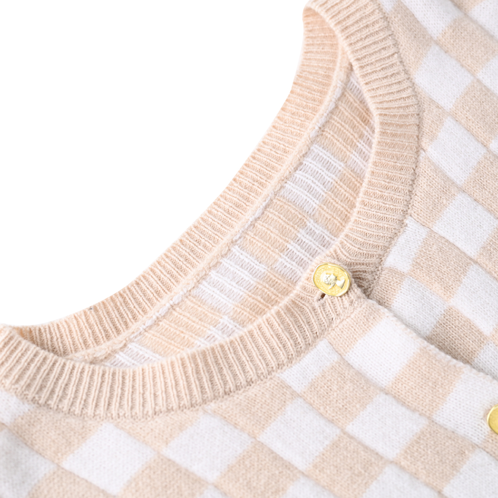 La tela escocesa de encargo de los géneros de punto del otoño-invierno de la fabricación del OEM hizo punto la rebeca larga de la capa del suéter de las señoras de las mujeres de la manga