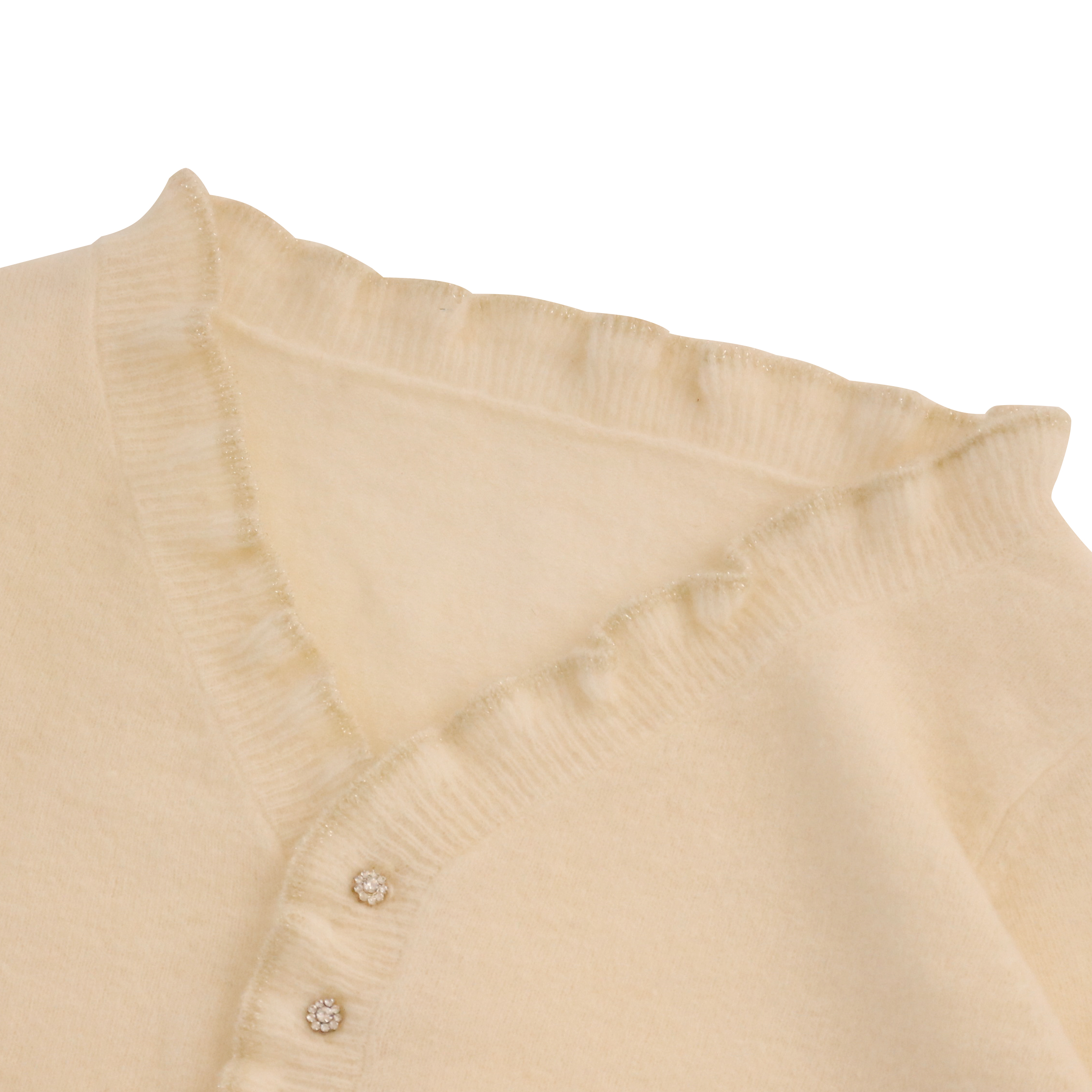 El botón largo de encargo de la manga de la fábrica del OEM del invierno de la caída riza el suéter del punto del jersey de las mujeres