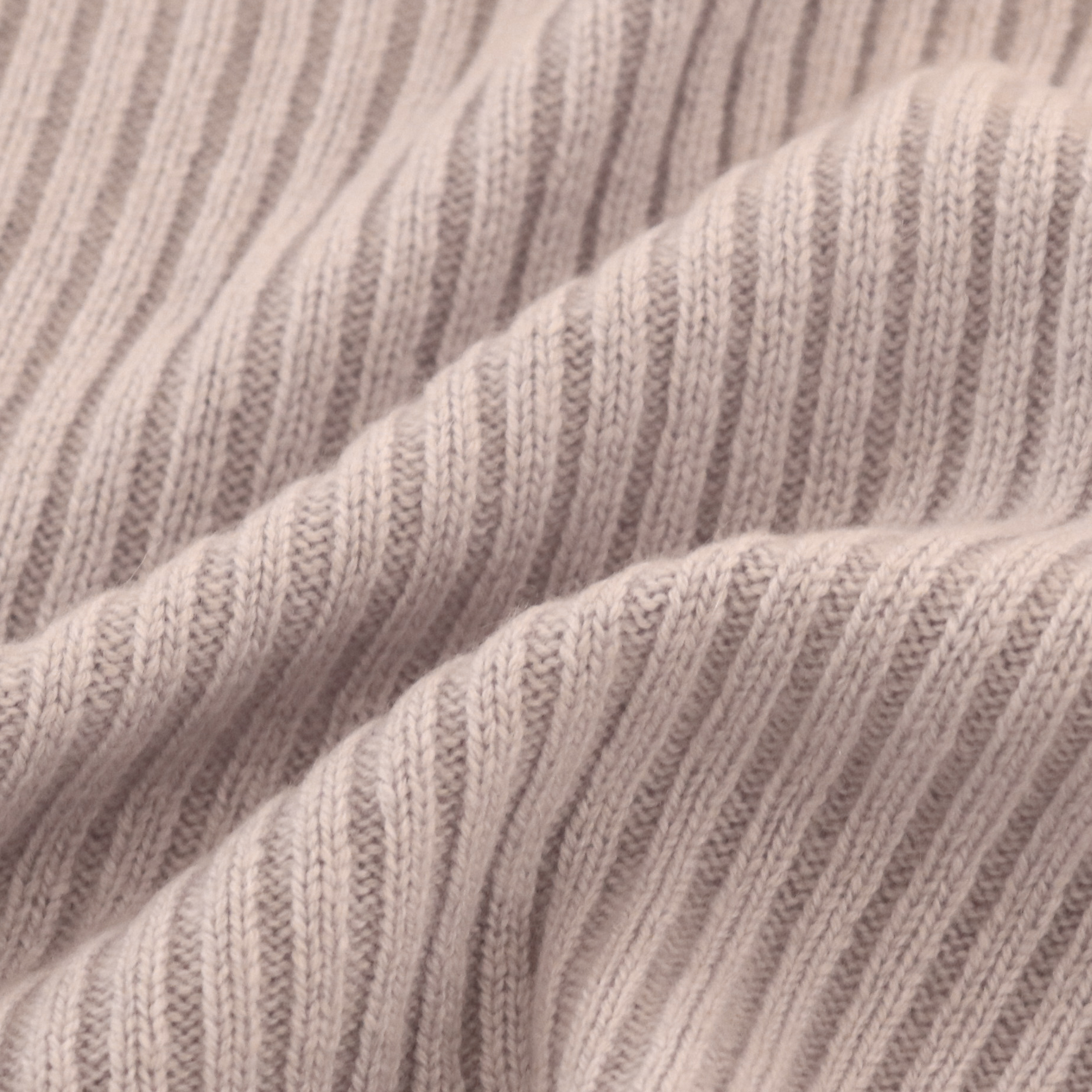 Suéter de punto de jersey de mujer de lana de manga larga personalizado de fábrica OEM de otoño invierno