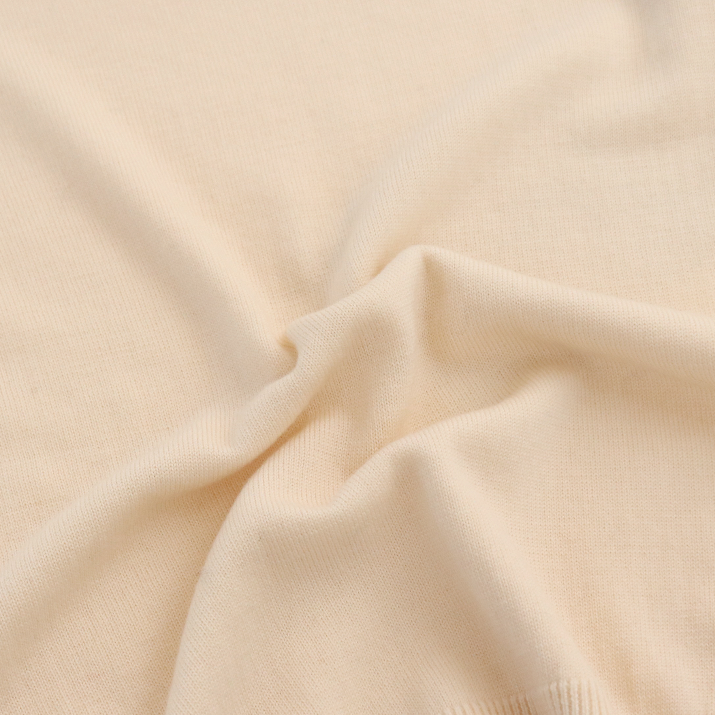 Suéter de punto 100% de manga larga con cuello redondo personalizado de fábrica OEM de Otoño Invierno para mujer