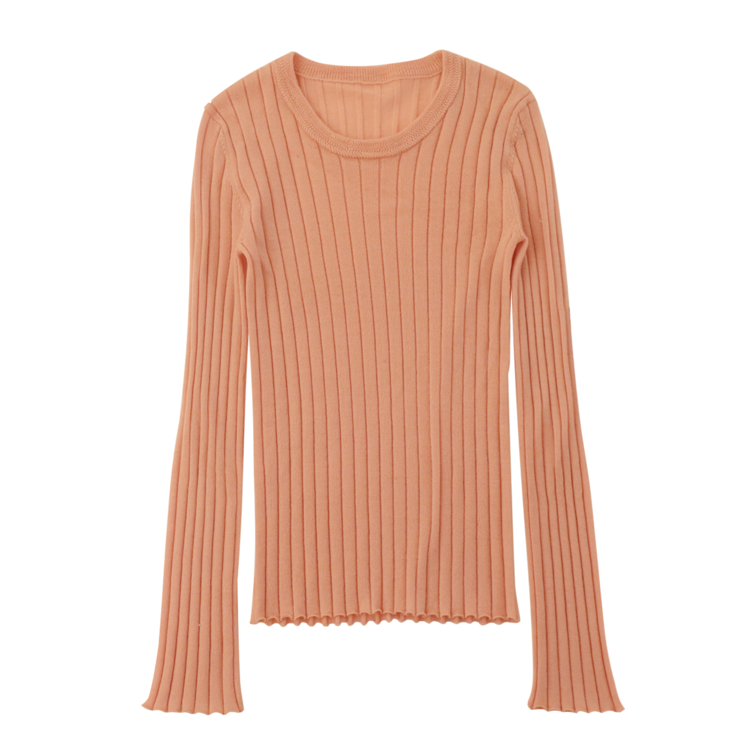 Suéter largo del punto del jersey de las señoras de las mujeres del algodón de la manga de la aduana de la fábrica del OEM del invierno