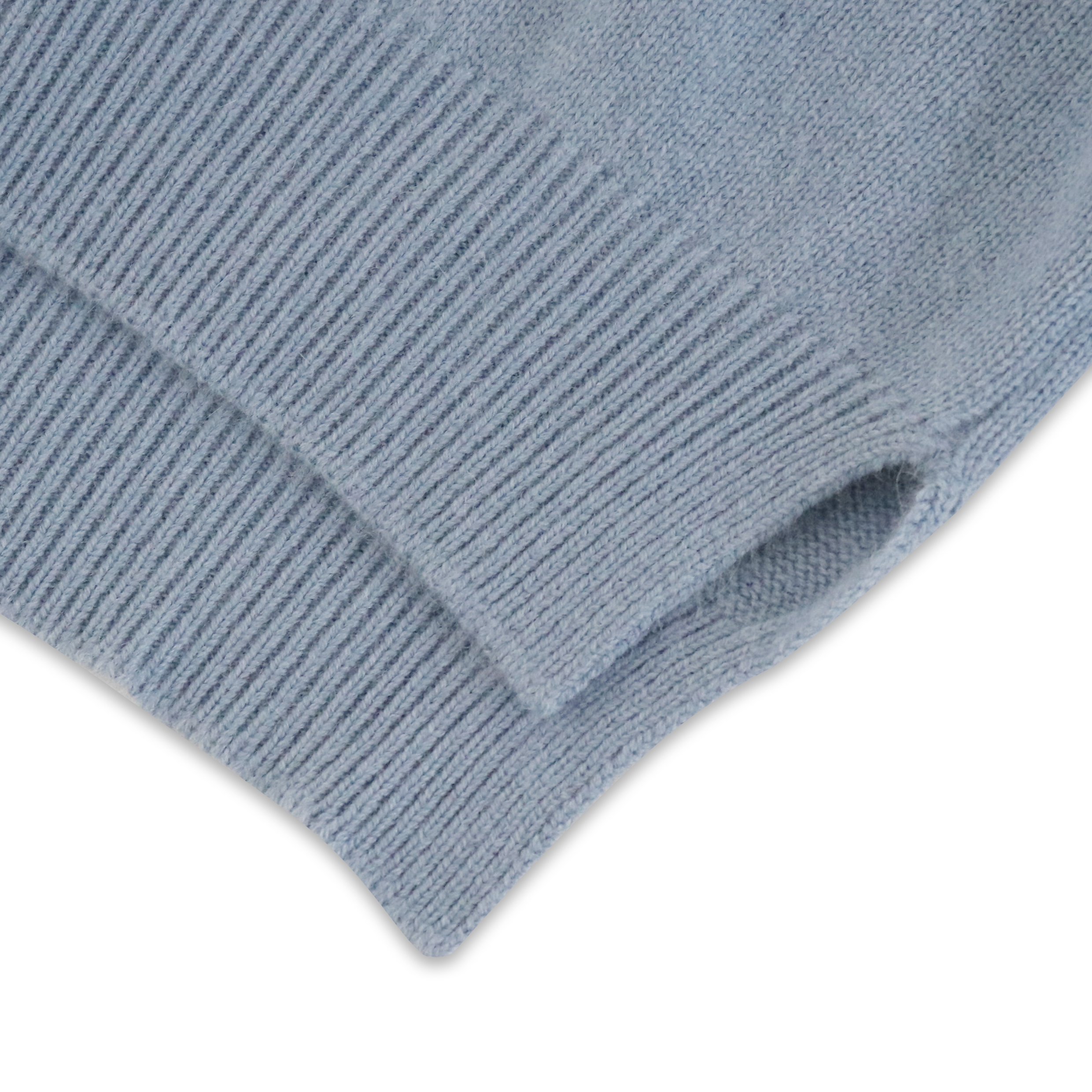 Suéter corto de punto de manga larga de lana personalizada de fábrica OEM de otoño invierno para mujer