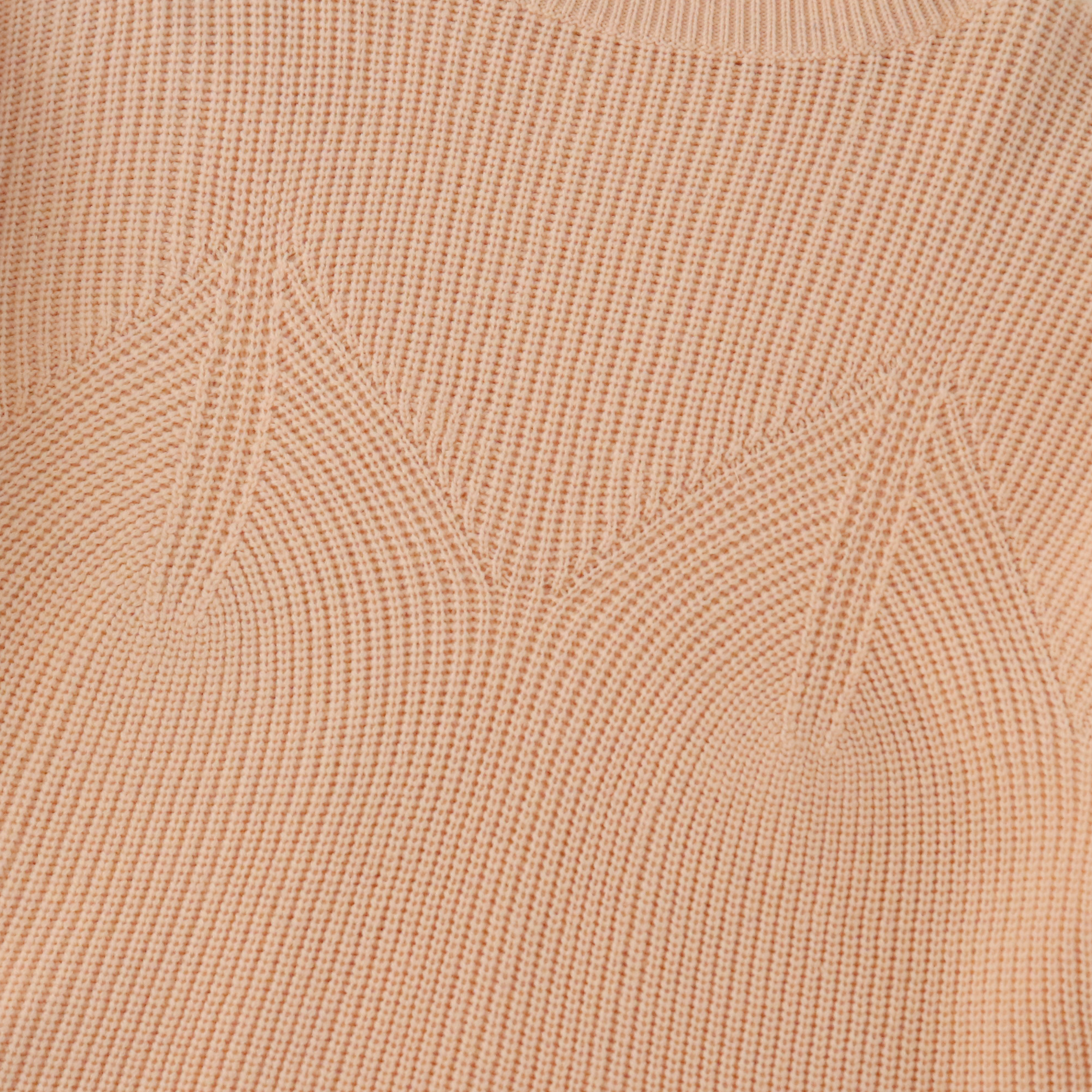 Suéter corto de punto de manga larga de algodón personalizado de fábrica OEM de otoño invierno para mujer