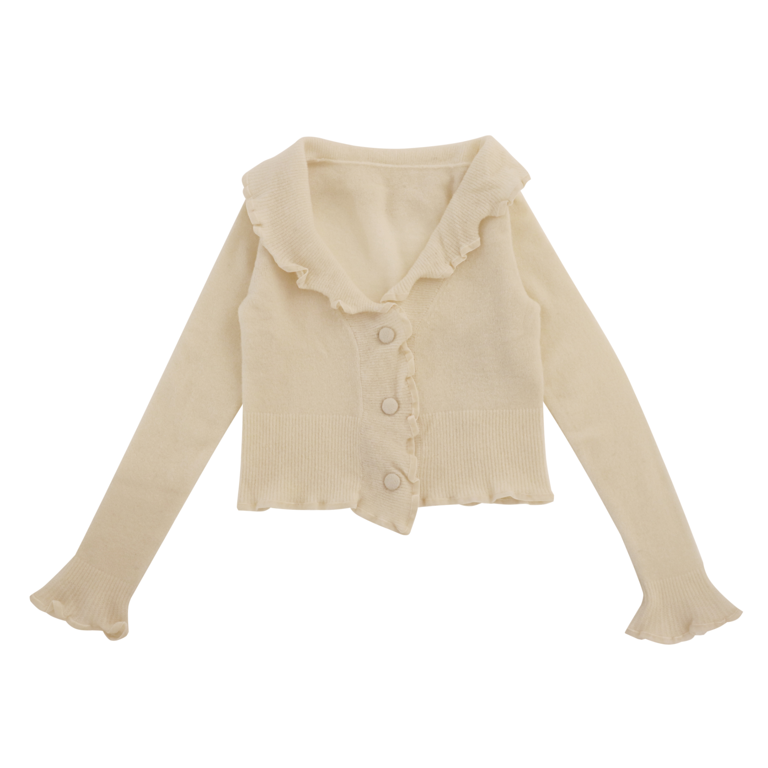 La hoja blanca de encargo de la fábrica del OEM envuelve la rebeca del suéter del punto del cortocircuito de las señoras de las mujeres