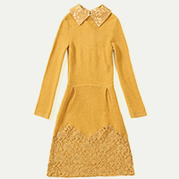 Vestidos tejidos de lana de alta calidad para pedidos al por mayor