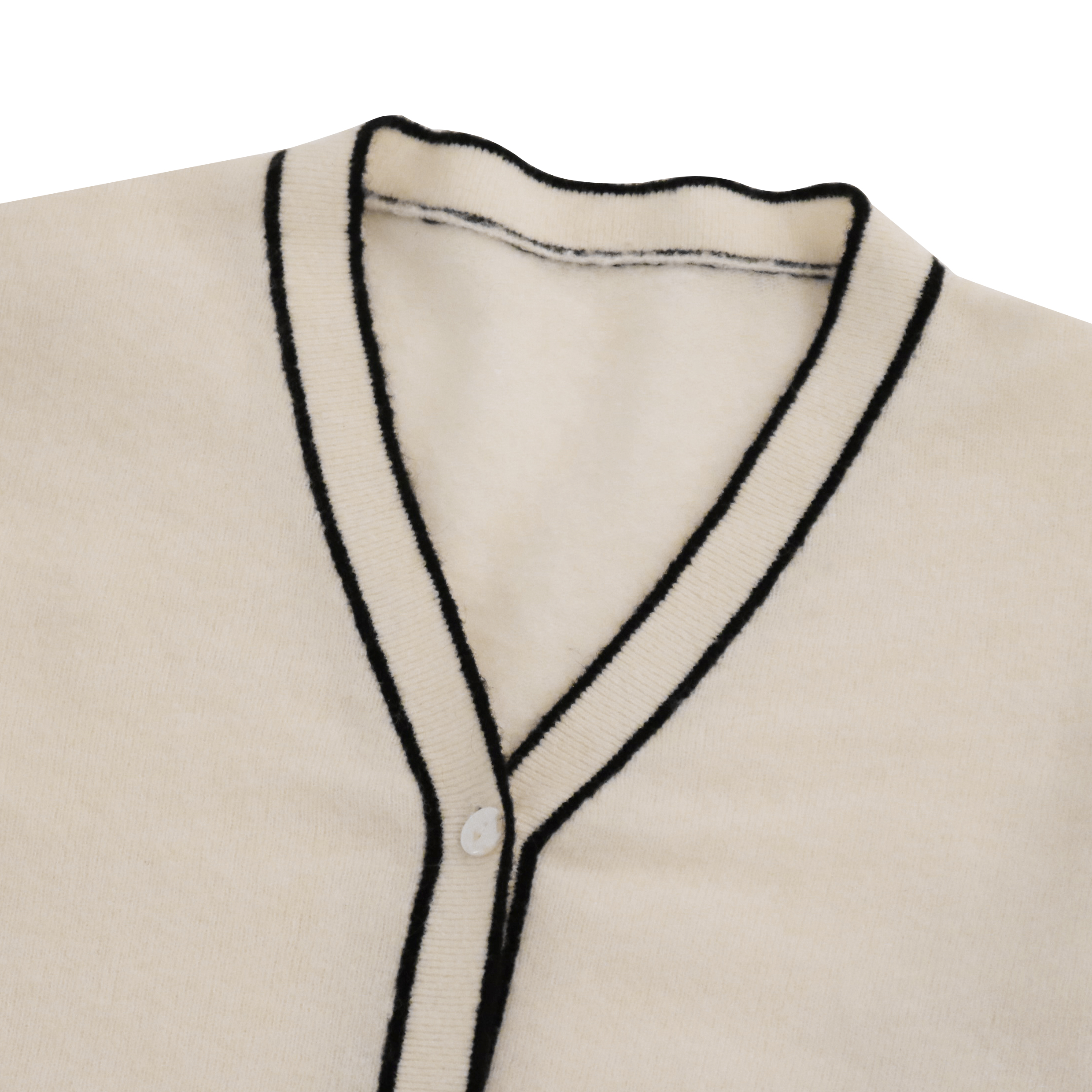 Las mujeres 100% de encargo de alta calidad de las lanas de la manga larga del color sólido del invierno hacen punto la rebeca del suéter