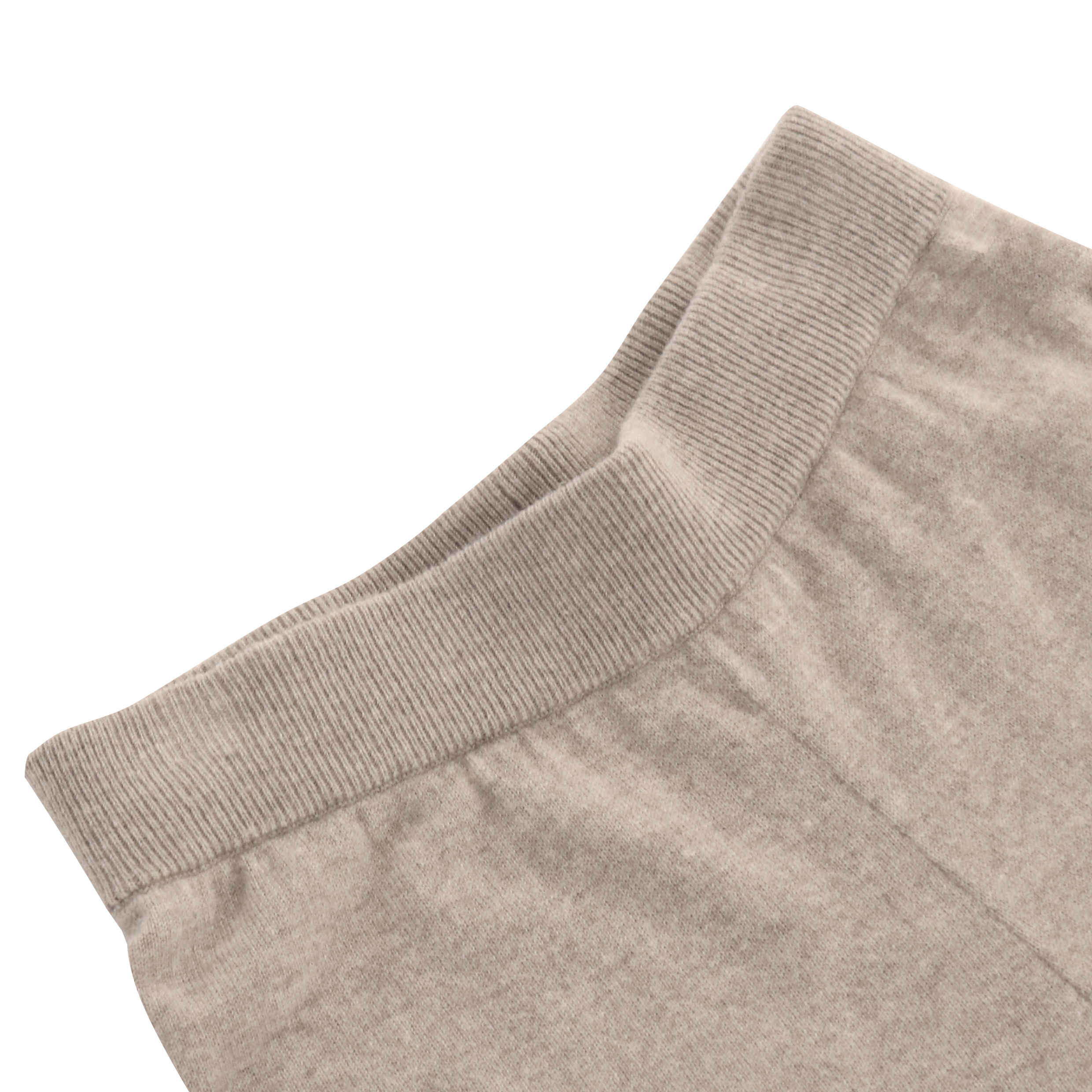 Otoño Invierno OEM fábrica personalizada 100% lana suelta mujer suéter tejido pantalones