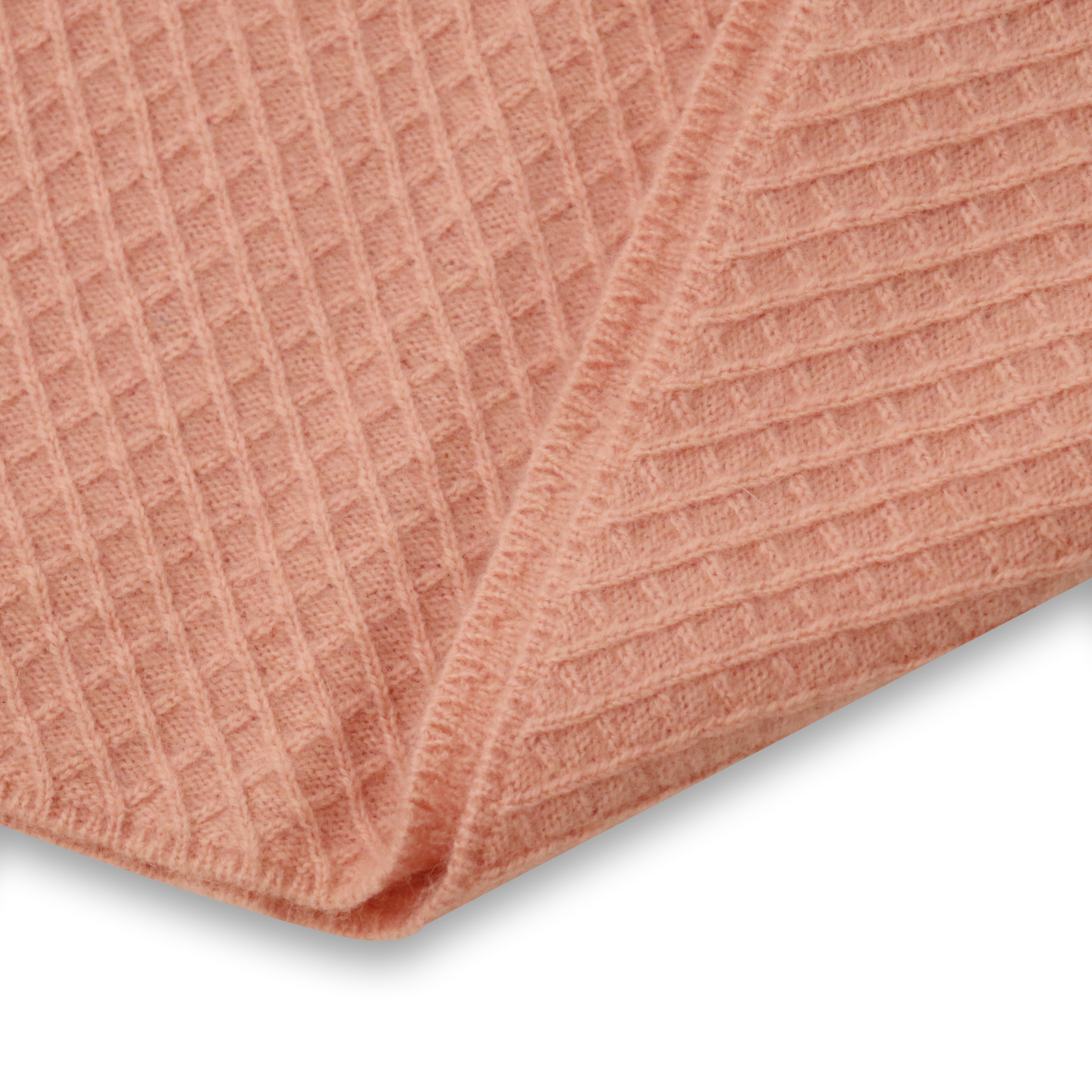 Vestido de suéter de punto suelto rosa de manga larga personalizado de fábrica OEM de Otoño Invierno para mujer