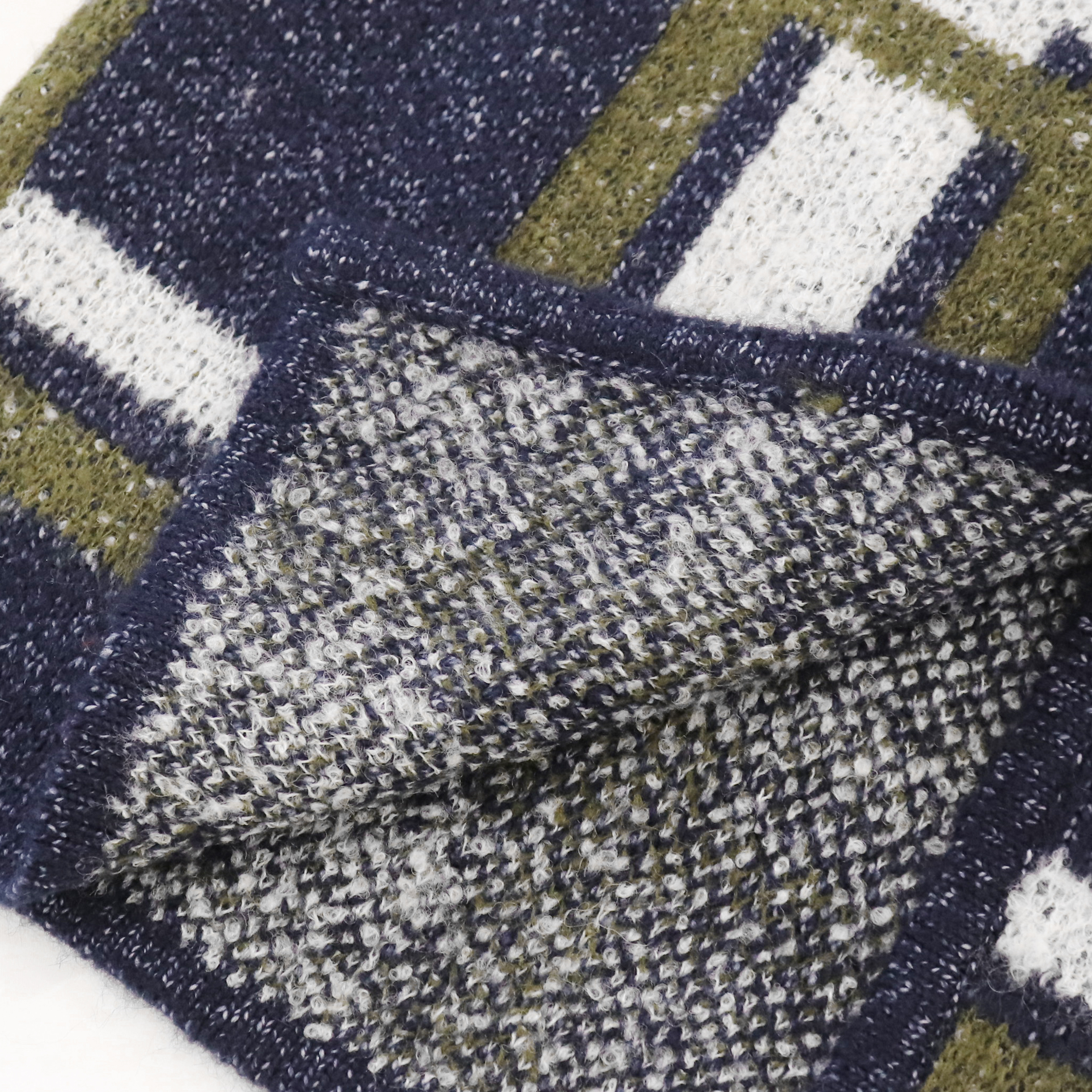 Rebeca de la capa del suéter de las señoras de las mujeres de la manga larga de la impresión de la tela escocesa de encargo de la fábrica del OEM